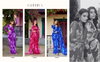 YNF7011 Chiffon With Foral Printed Pearl Lace Border Saree With Blouse Wholesale Clothing Suppliers In India